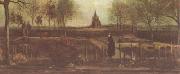 Vincent Van Gogh The Parsonage Garden at Nuenen (nn04) painting